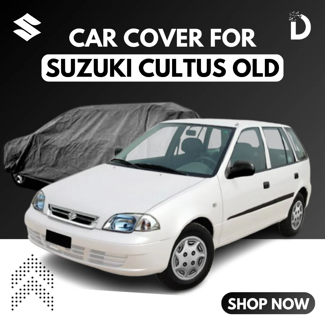 CAR TOP COVER SUZUKI CULTUS OLD MODEL 100% WATERPROOF & DUST PROOF