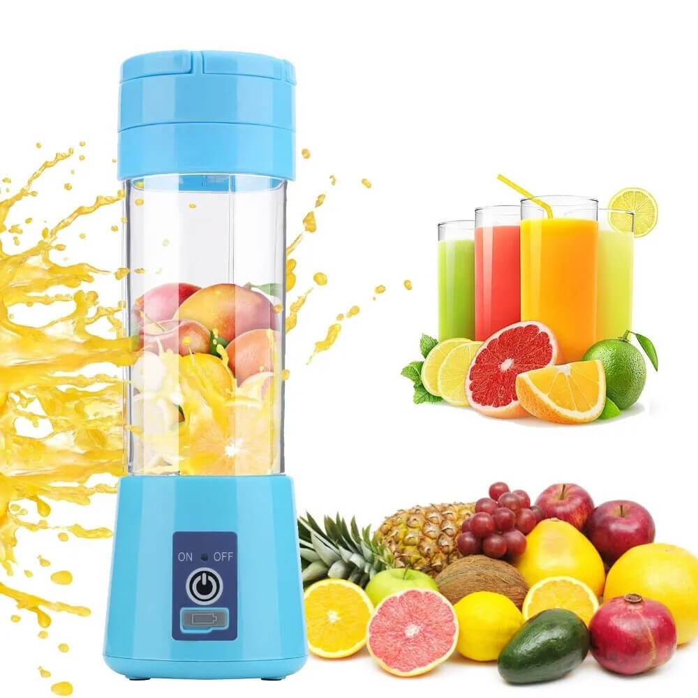 Mini Portable Juicer Blender USB Rechargeable 380ml